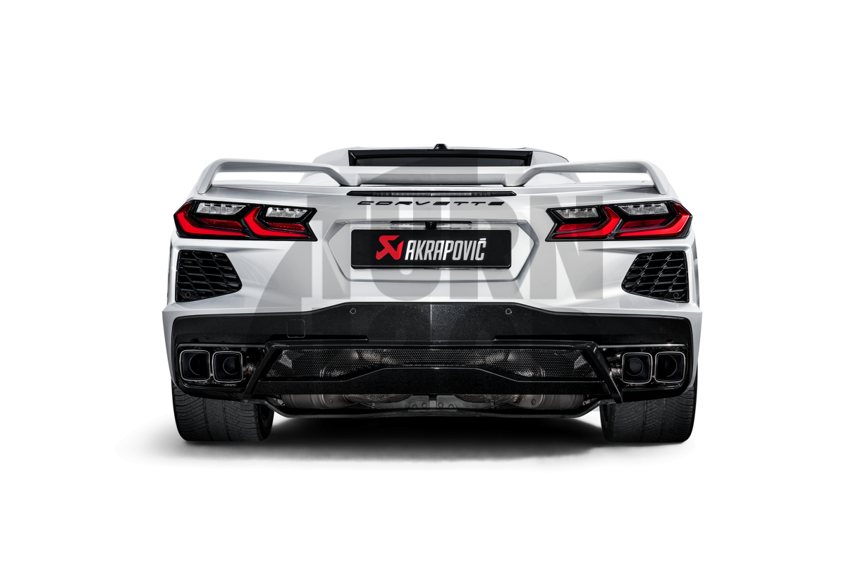 Akrapovic Slip-On Linie (Titanium) für Corvette Stingray (C8)