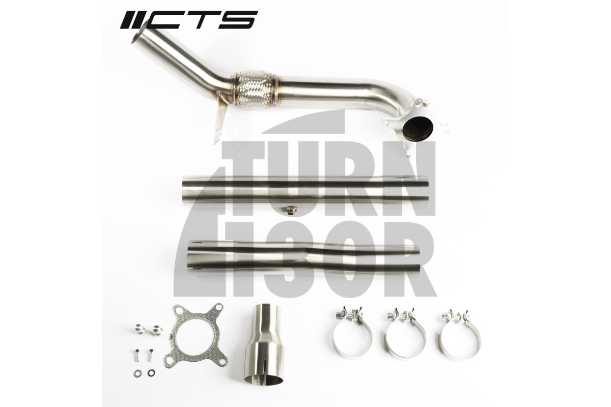 CTS Turbo Decat Downpipe Golf 6 R / S3 8P / TTS 8J