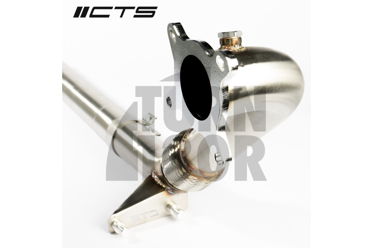 CTS Turbo Decat Downpipe Golf 6 R / S3 8P / TTS 8J