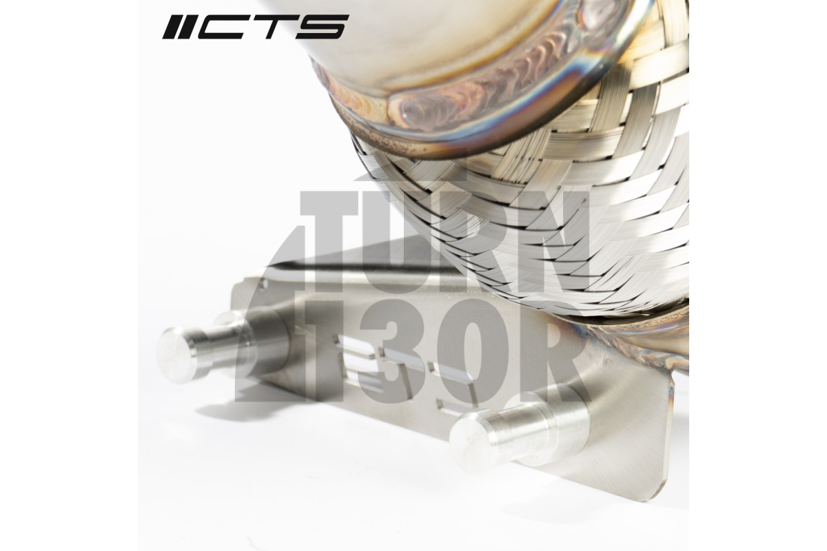 CTS Turbo Decat Downpipe Golf 6 R / S3 8P / TTS 8J