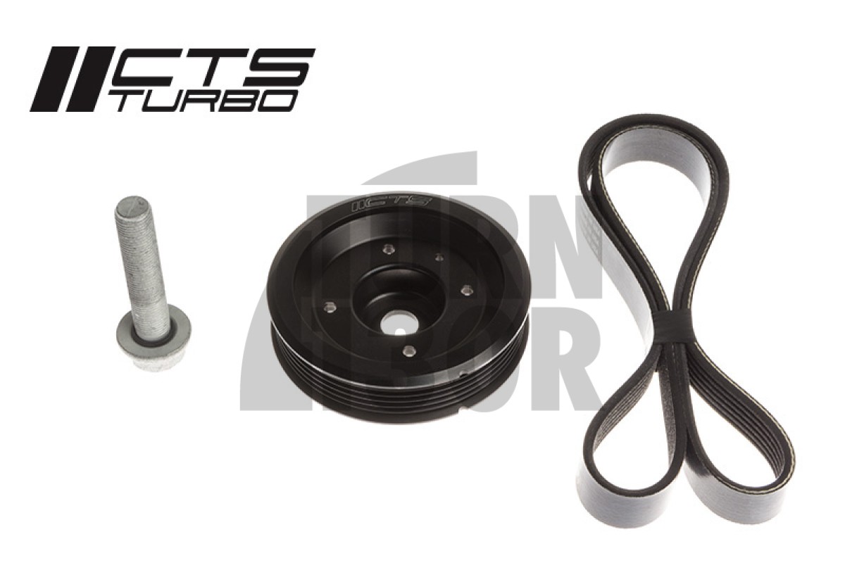 CTS Turbo Kurbelriemenscheiben-Kit Golf 7 GTI / R / S1 / S3 8V / Leon 3 Cupra MQB