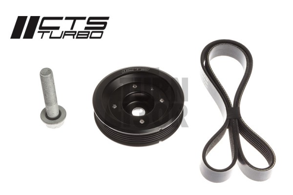 CTS Turbo Kurbelriemenscheiben-Kit Golf 7 GTI / R / S1 / S3 8V / Leon 3 Cupra MQB 