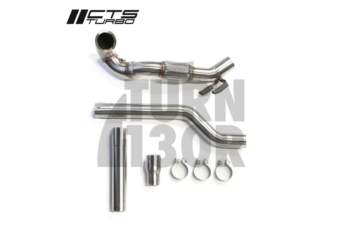 CTS Turbo Decat Downpipe Golf 7 R / S3 8V / TTS Mk3