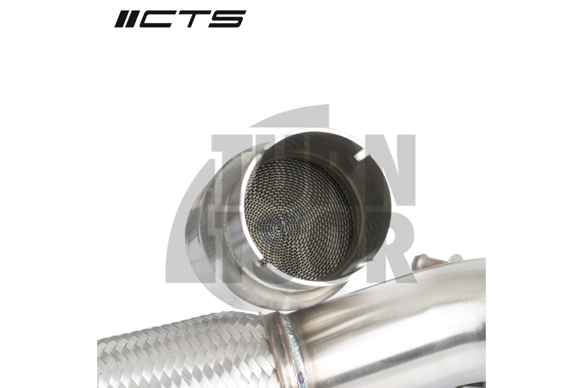 CTS Turbo Decat Downpipe Golf 7 R / S3 8V / TTS Mk3