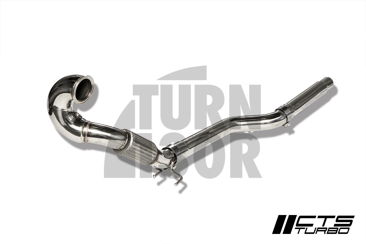 CTS Turbo Decat Downpipe Golf 7 R / S3 8V / TTS Mk3