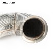 CTS Turbo Decat Downpipe Mercedes A45 W176 / CLA45 AMG C117