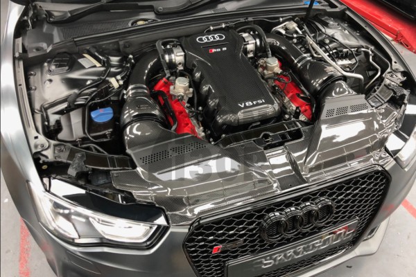 Eventuri Kohlefaser Slam Panel Abdeckung für Audi RS5 B8