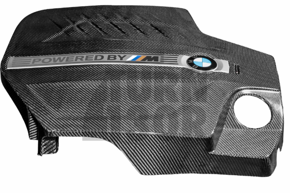 Eventuri Kohlefaser Motorabdeckung für BMW 135i / 235i / 335i / 435i N55