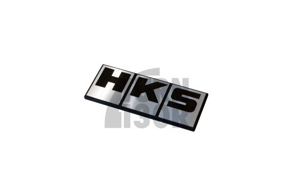 Selbstklebende Aluminium-Emblem-Plakette HKS Selbstklebende Aluminium-Emblem-Plakette HKS