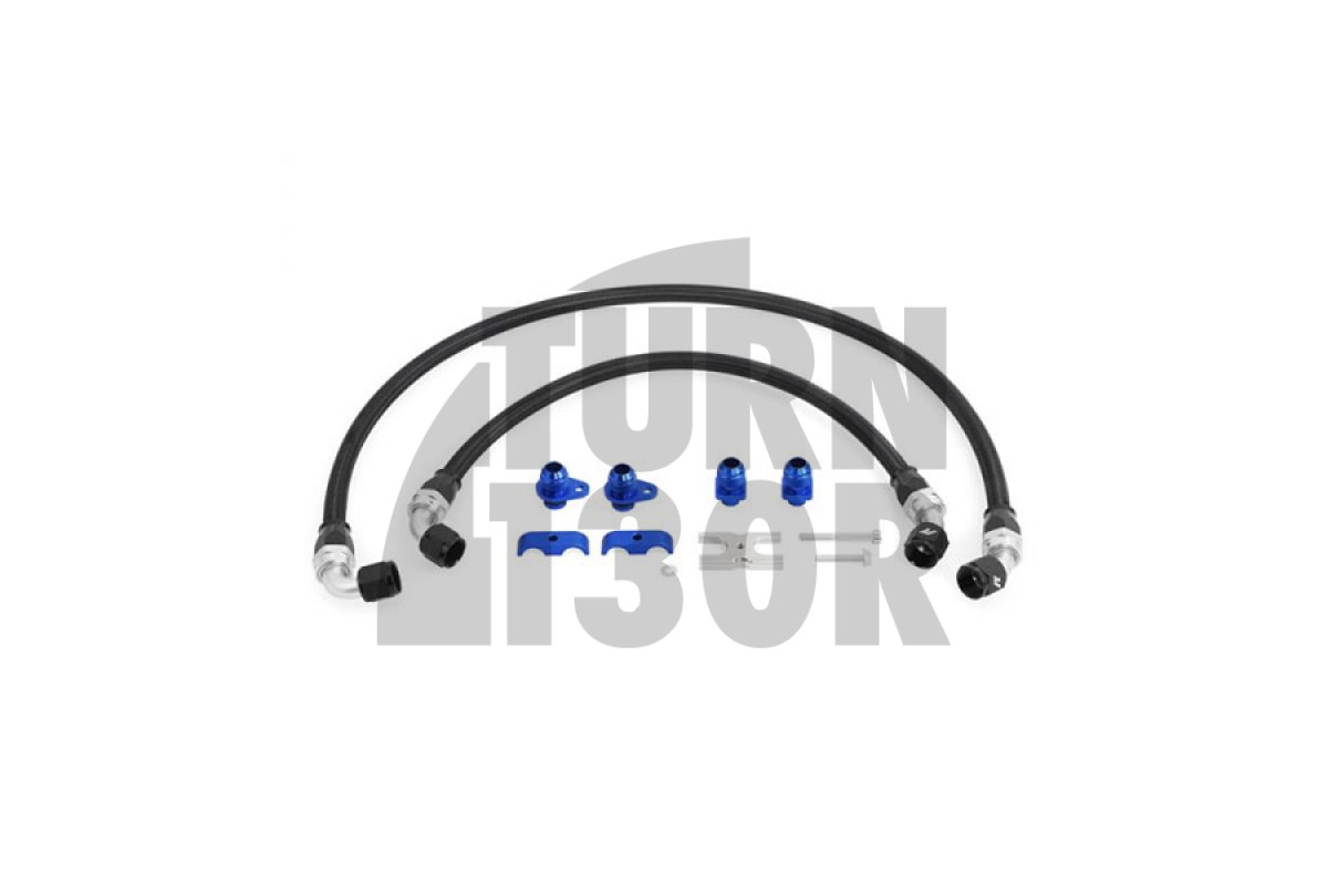 Mishimoto Geflecht-Ölkühlerleitungssatz BMW M3 F80 / M4 F8x / M2 Comp F87