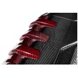 Eventuri Kohlefaser / Rote Kevlar Motorabdeckung für Audi RS3 8V.5 / TTRS 8S und RS3 8Y