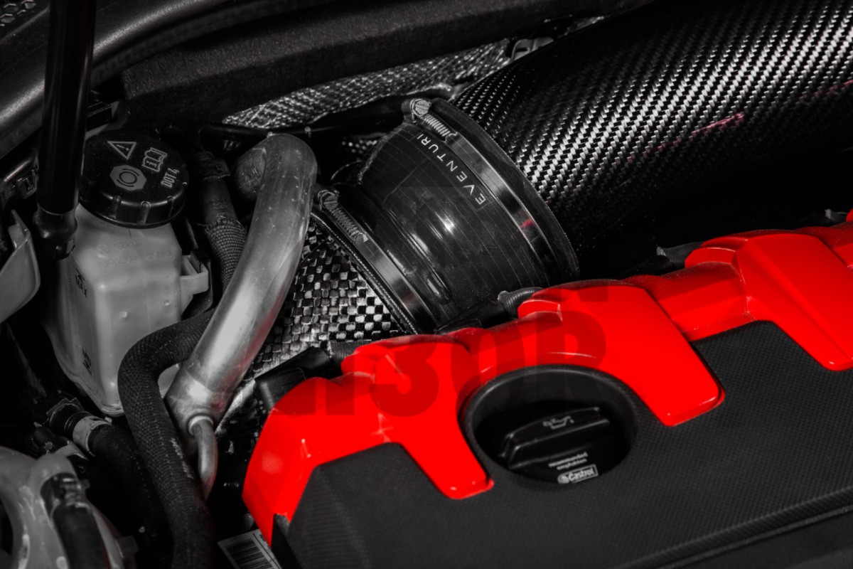 Eventuri Carbon Turboeinlass für Audi RS3 8V.5 / TTRS 8S mit originalem Turboflansch