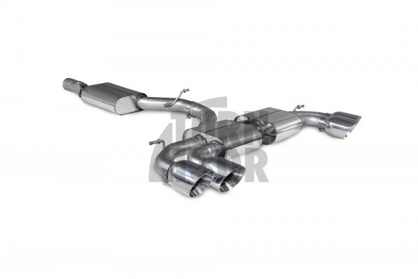 Audi S3 8Y Sportback Skorpion Katalysator / GPF Rückseite Audi S3 8Y Sportback Skorpion Katalysator / GPF Rückseite