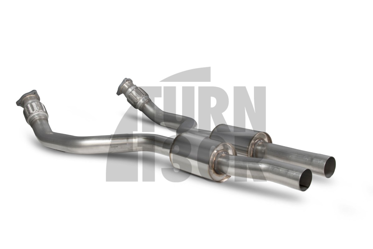 Audi S4 B8 / B8.5 3.0 TFSI Scorpion Downpipes Resonanzkörper Frontbereich