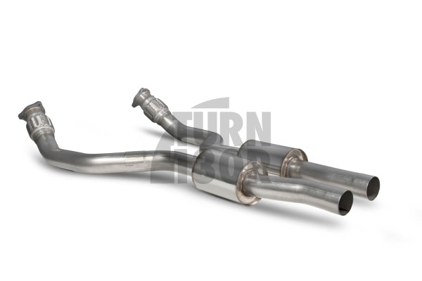 Audi S4 B8 / B8.5 3.0 TFSI Scorpion Downpipes Resonanzkörper Frontbereich