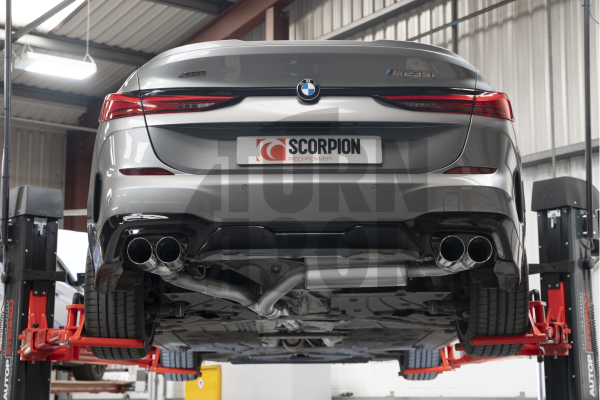 BMW 235i Gran Coupe X-Drive F44 Scorpion GPF-Back Auspuff