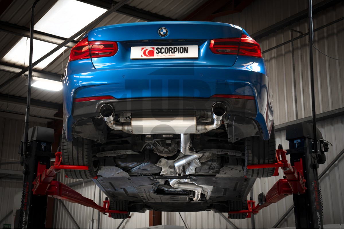 BMW 340i F30 / 440i F3x - ohne GPF Scorpion Endschalldämpfer