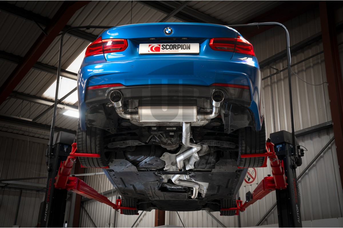 BMW 340i F30 / 440i F3x - ohne GPF Scorpion Endschalldämpfer