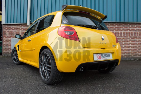 Renault Clio 3 RS 197 Skorpion Endschalldämpfer