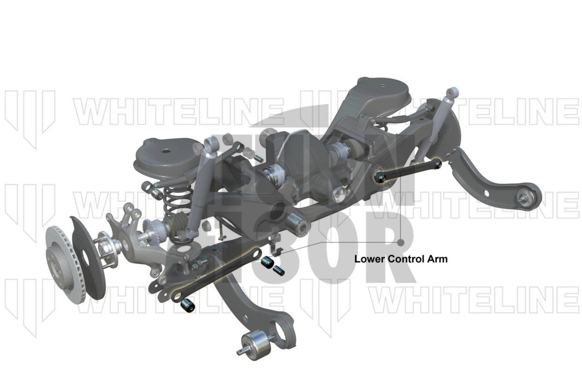 Unterer Querlenkersatz hinten für Golf 7 GTI / Golf 8R / Leon 3 Cupra / S3 8V / TT 8S Whiteline