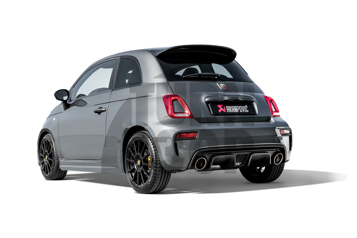 Akrapovic 595 / 695 Abarth Titanium Slip-On Auspuff