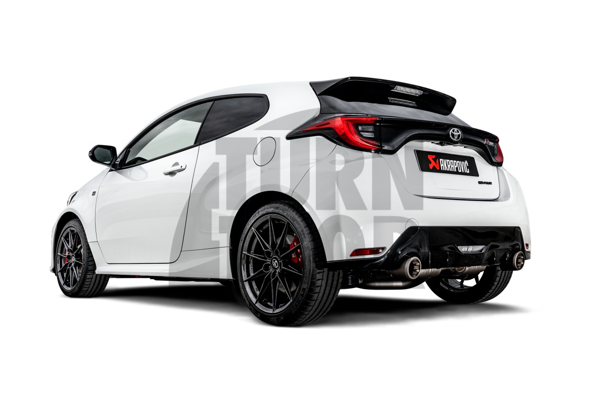 Akrapovic Toyota Yaris GR Titanium Slip-On Auspuff