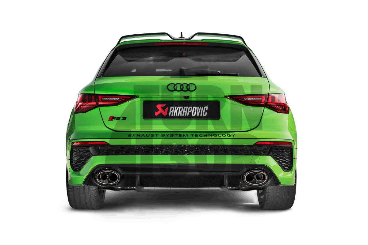 Akrapovic Titanium Evolution Line Auspuff für Audi RS3 8Y Sportback