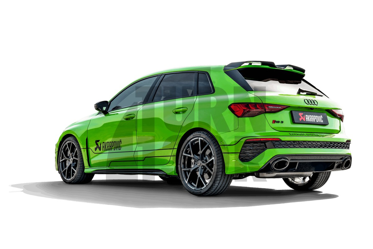 Akrapovic Titanium Evolution Line Auspuff für Audi RS3 8Y Sportback