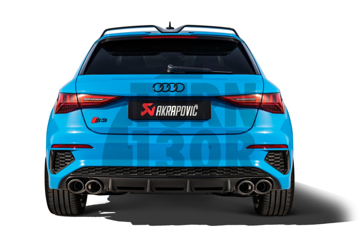 Akrapovic Evolution Line Auspuff für Audi S3 8Y Sportback