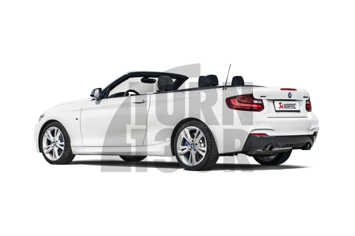 Akrapovic Evolution Line Auspuff für BMW 240i F2x