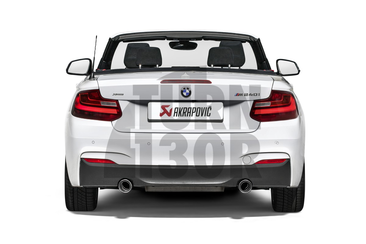 Akrapovic Evolution Line Auspuff für BMW 240i F2x