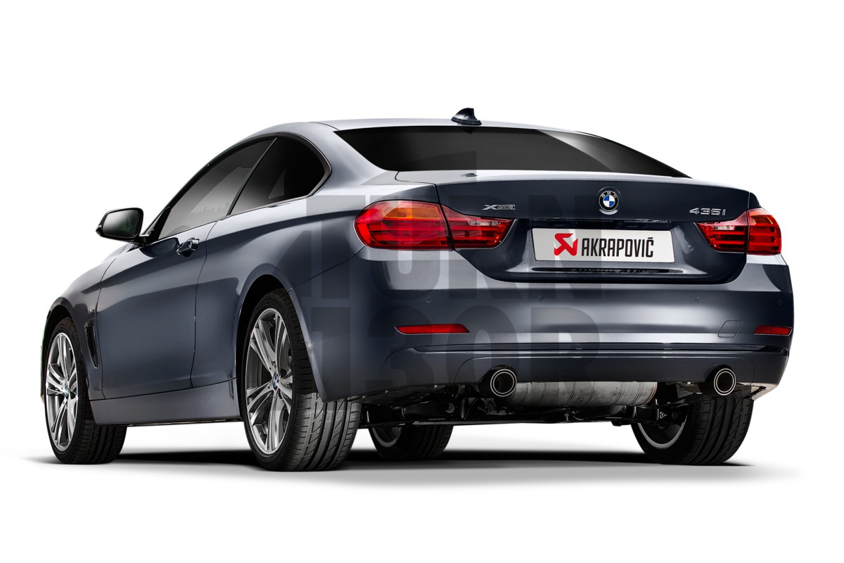 Akrapovic Evolution Auspuff für BMW 335I / 435I F3x