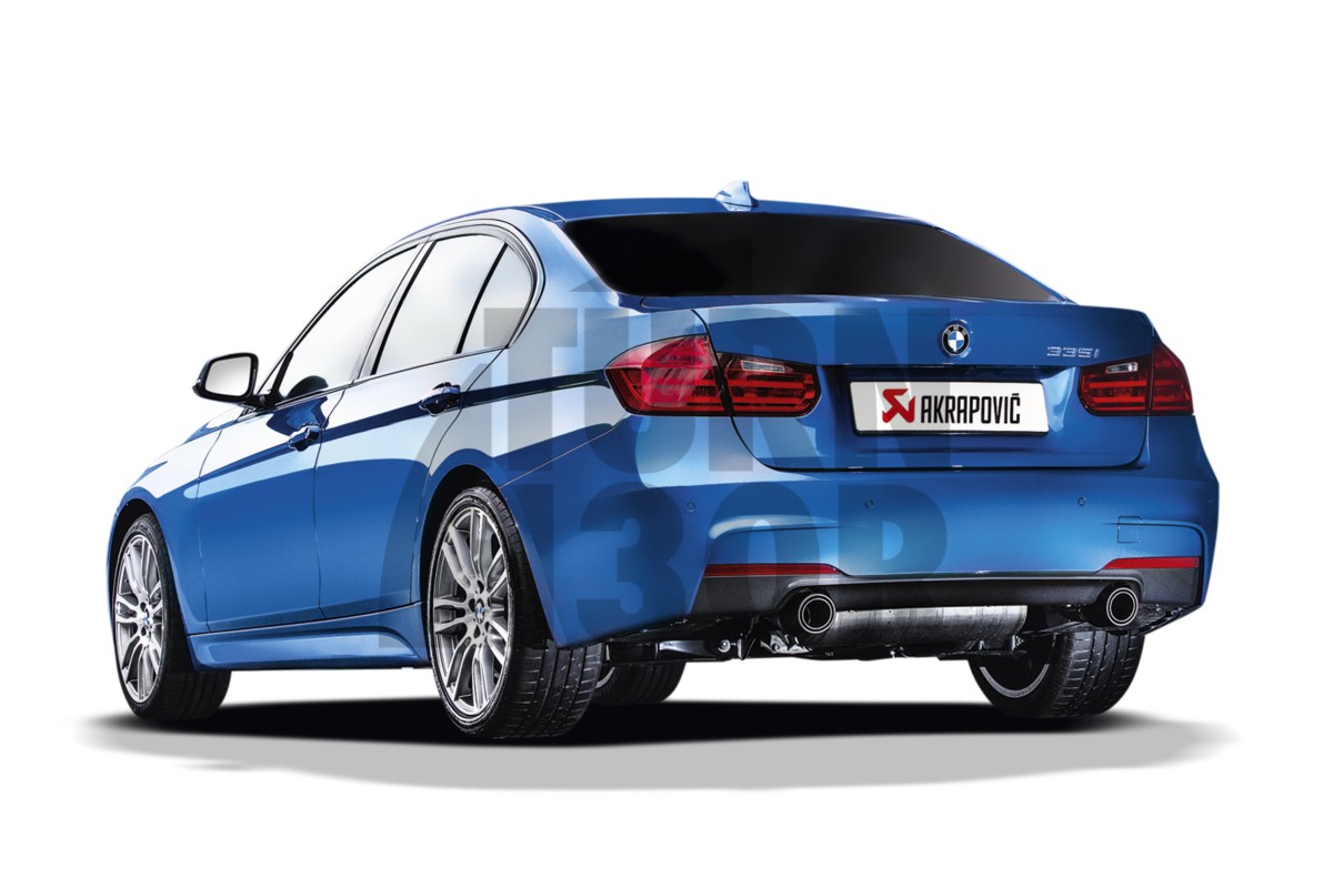 Akrapovic Evolution Auspuff für BMW 335I / 435I F3x