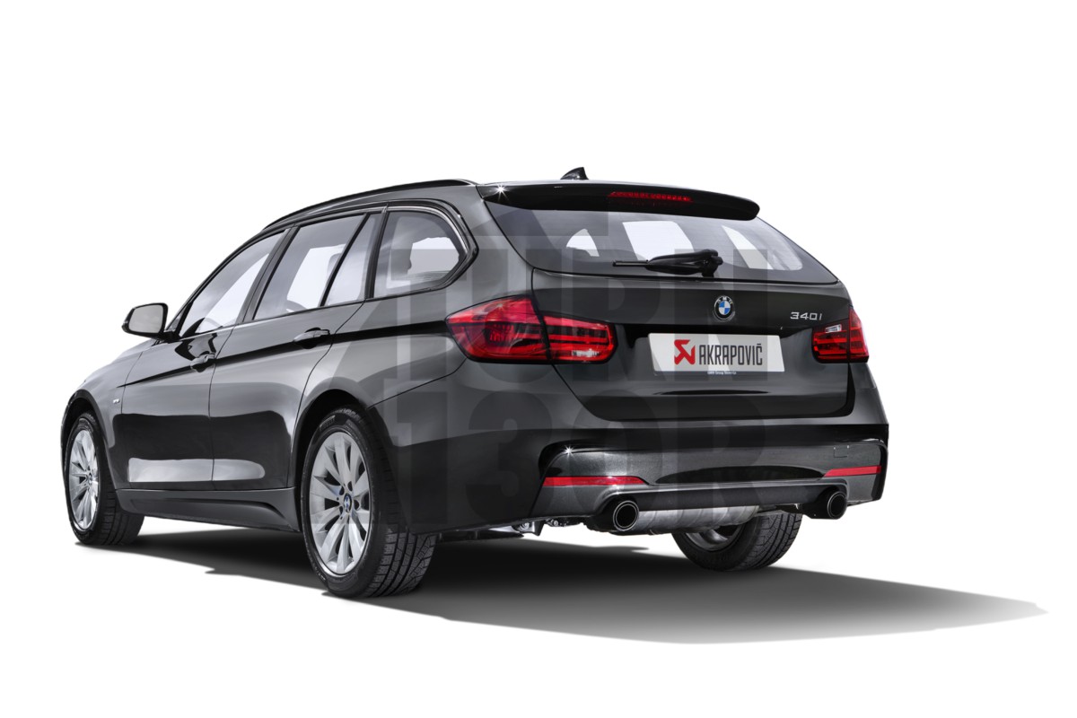 Akrapovic Evolution Line / Slip On Auspuff für BMW 340i / 440i F3x