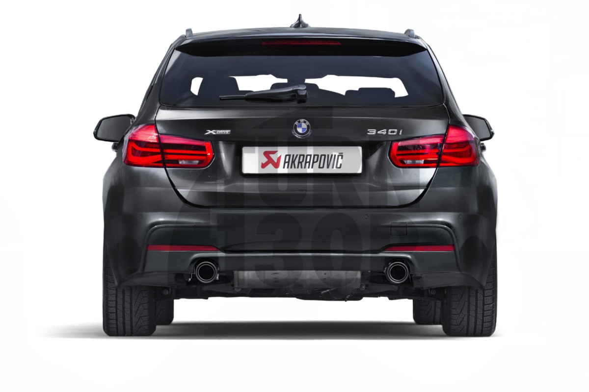 Akrapovic Evolution Line / Slip On Auspuff für BMW 340i / 440i F3x