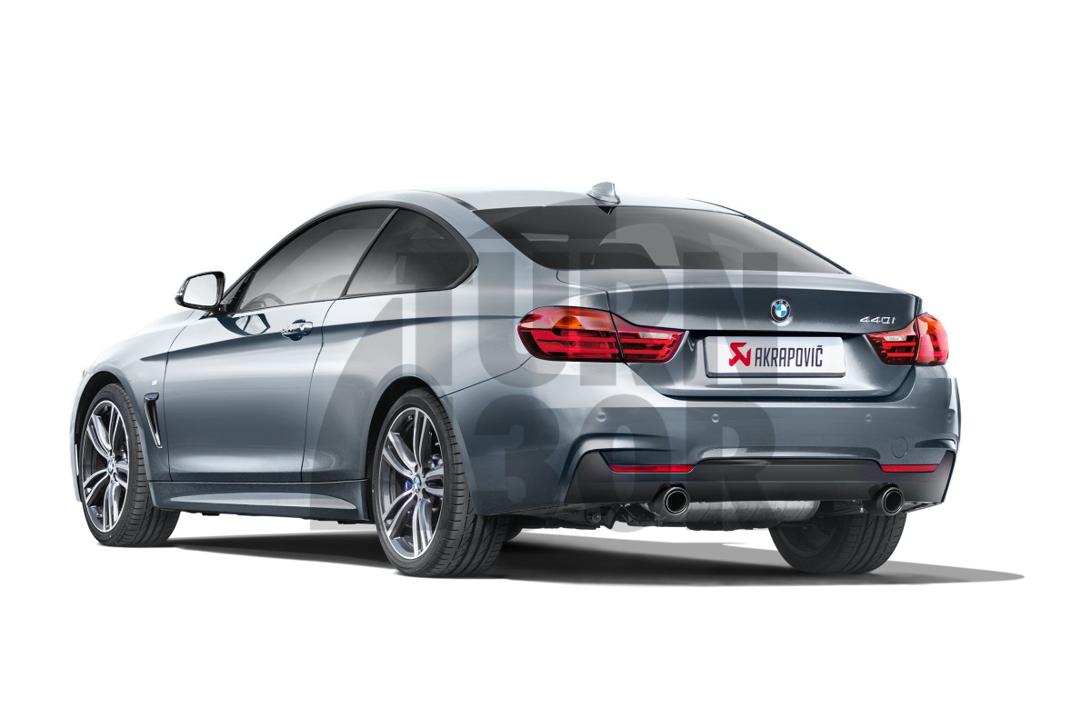 Akrapovic Evolution Line / Slip On Auspuff für BMW 340i / 440i F3x