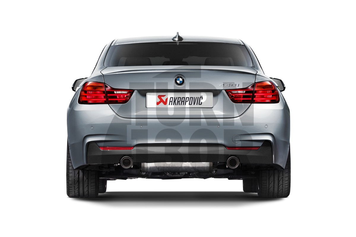 Akrapovic Evolution Line / Slip On Auspuff für BMW 340i / 440i F3x