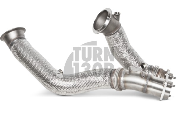 Akrapovic Downpipes ohne Katalysatoren für BMW M2 Comp F87 / M3 F80 / M4 F82