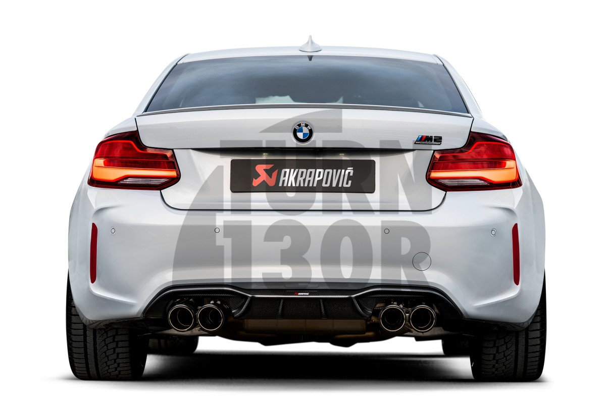 Akrapovic Evolution Line Titan Auspuff für BMW M2 Comp F87