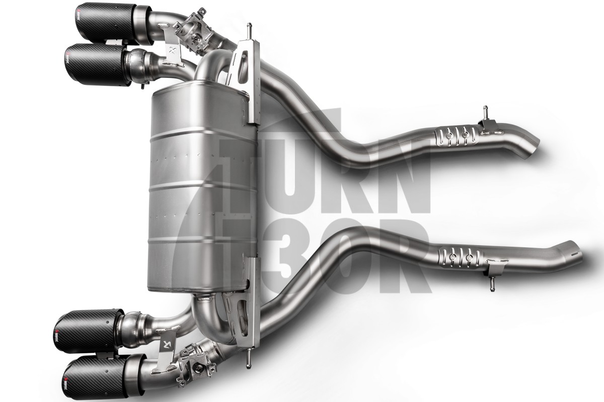 Akrapovic Slip-On Titan Auspuff für BMW M2 Comp F87