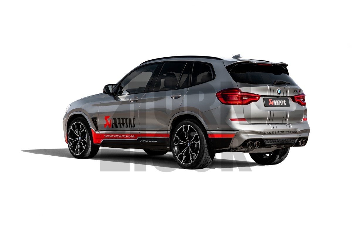 Akrapovic Slip-On Titan Auspuff für BMW X3M F97 / X4M F98