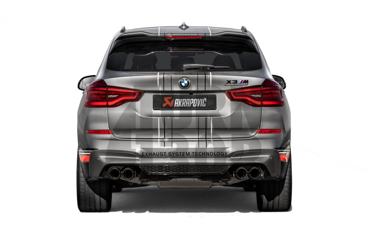 Akrapovic Slip-On Titan Auspuff für BMW X3M F97 / X4M F98