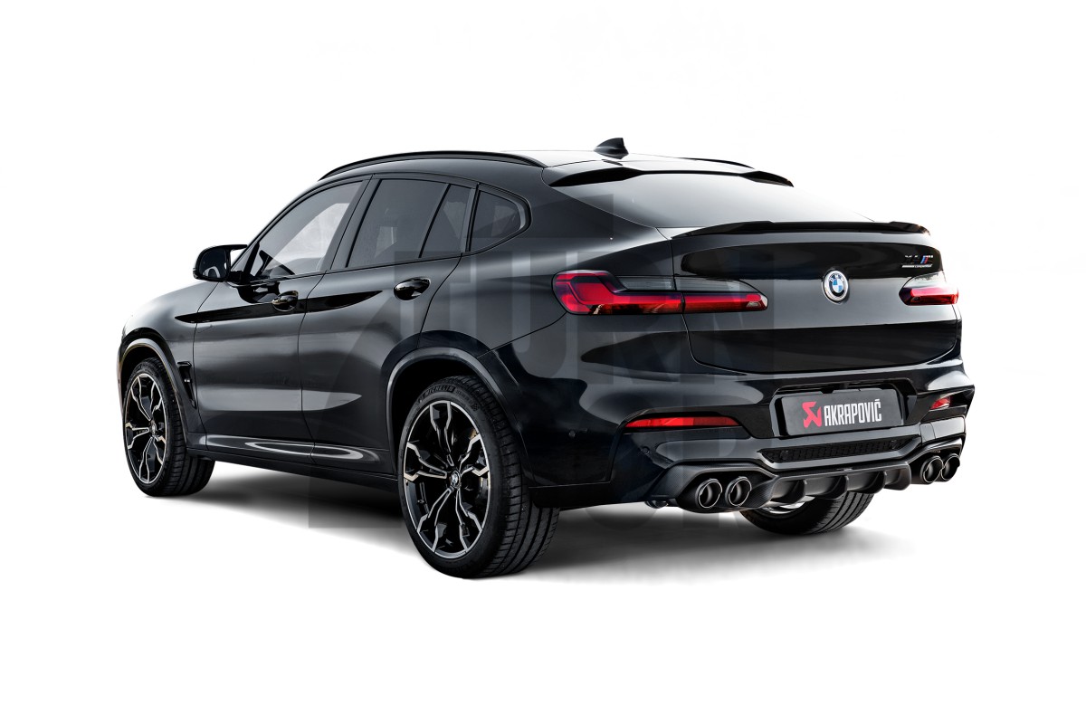 Akrapovic Slip-On Titan Auspuff für BMW X3M F97 / X4M F98