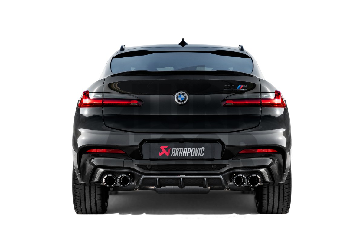 Akrapovic Slip-On Titan Auspuff für BMW X3M F97 / X4M F98