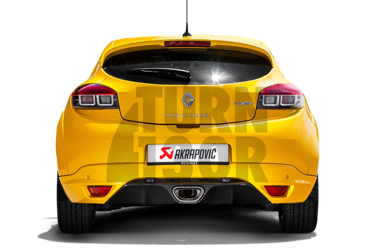 Akrapovic Evolution Line Auspuff für Megane 3 RS