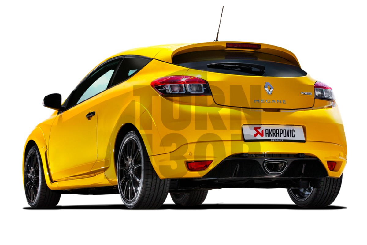 Akrapovic Evolution Line Auspuff für Megane 3 RS