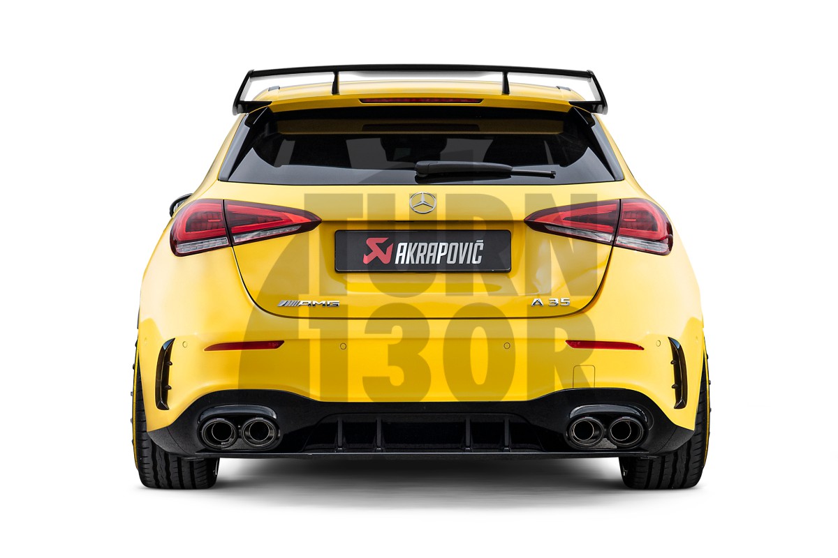 Akrapovic Evolution Auspuff für Mercedes Benz A35 AMG