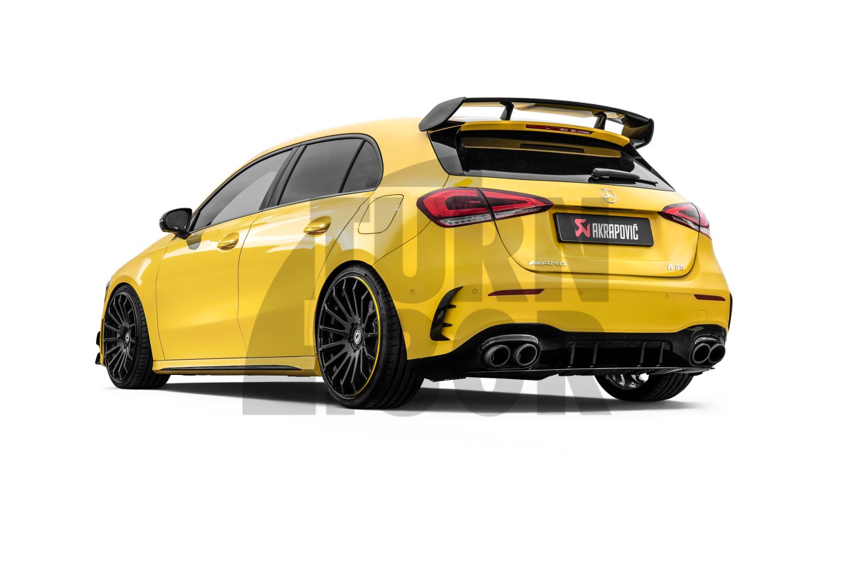 Akrapovic Evolution Auspuff für Mercedes Benz A35 AMG