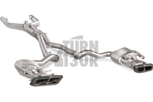 Akrapovic Evolution Line Auspuff für Mercedes C63 AMG W205