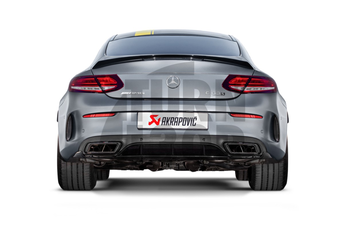 Akrapovic Evolution Line Auspuff für Mercedes C63 AMG W205